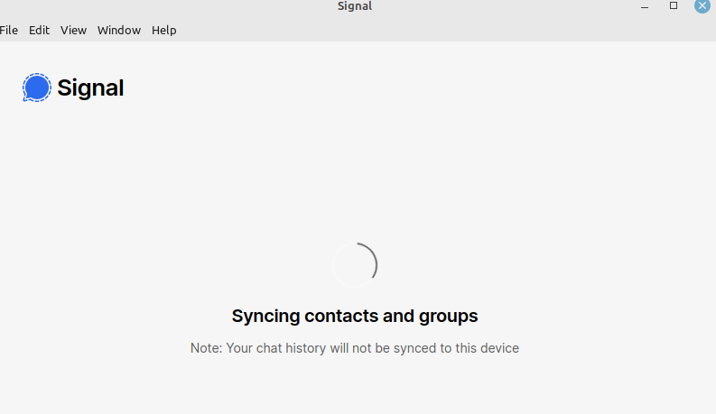 auto-syncing of Signal contacts and groups to the desktop app