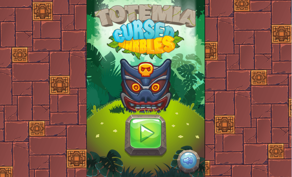 Totemia Cursed Marbles game in Edge browser