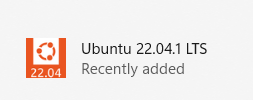 Ubuntu 22.04 LTS added in Windows