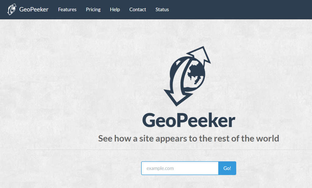 GeoPeeker geo-browsing service