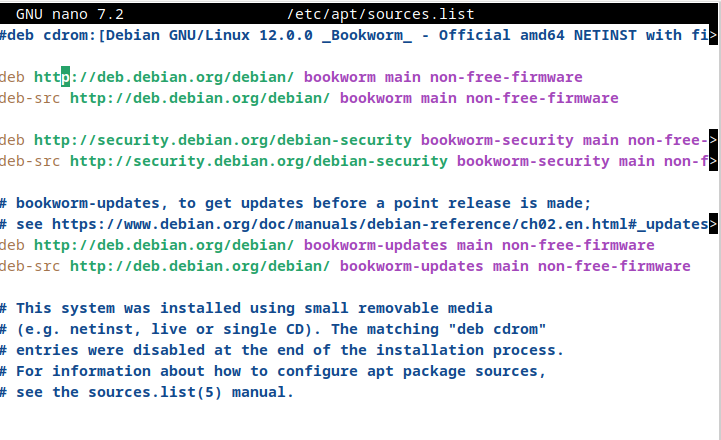 Non-free firmware packages are now separate in Debian Bookworm