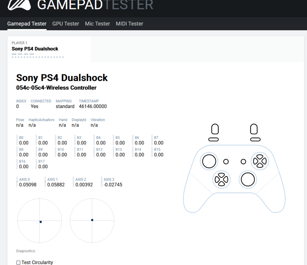 Hardware tester website