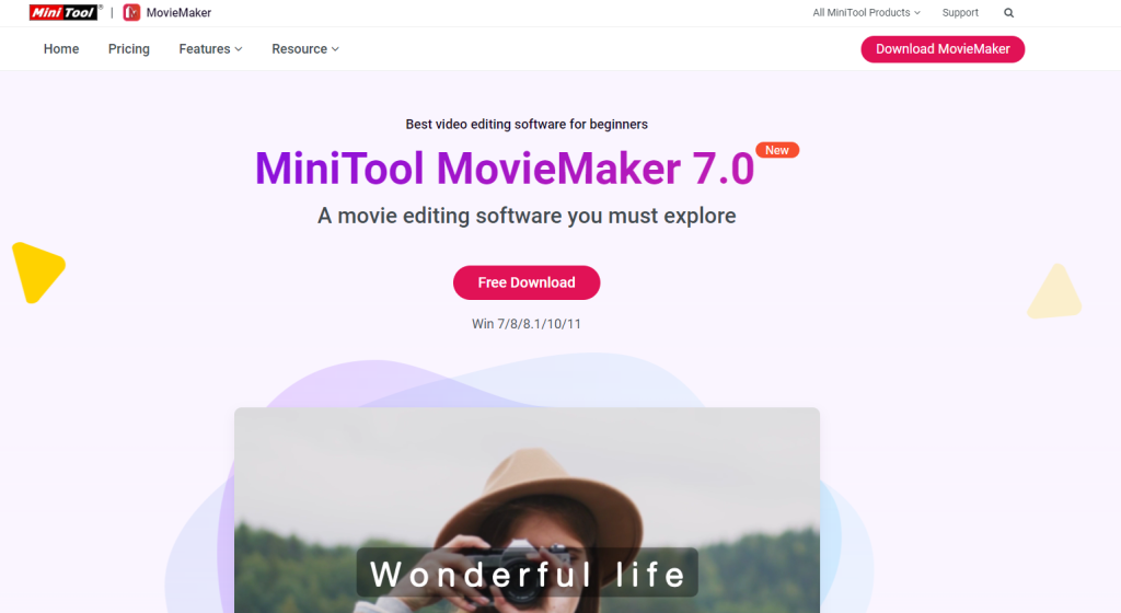 MiniTool MovieMaker 