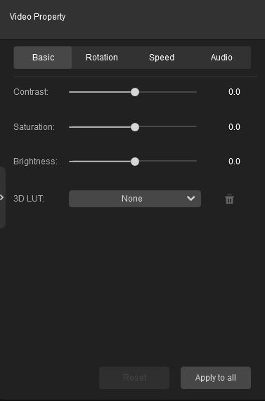 change video settings