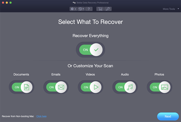 Stellar Data Recovery Professional for Mac