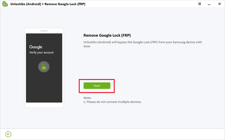 onscreen process to bypass FRP