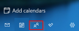 People app is now integrated with Windows Calendar and Mail