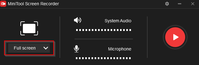 MiniTool Screen Recorder