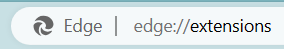 access edge extension settings