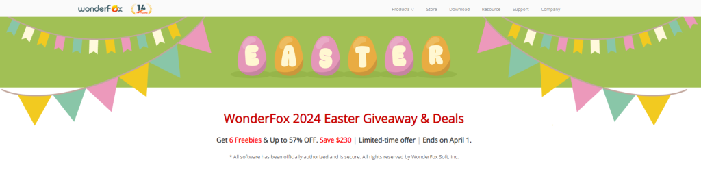 WonderFox Easter 2024 Giveaway