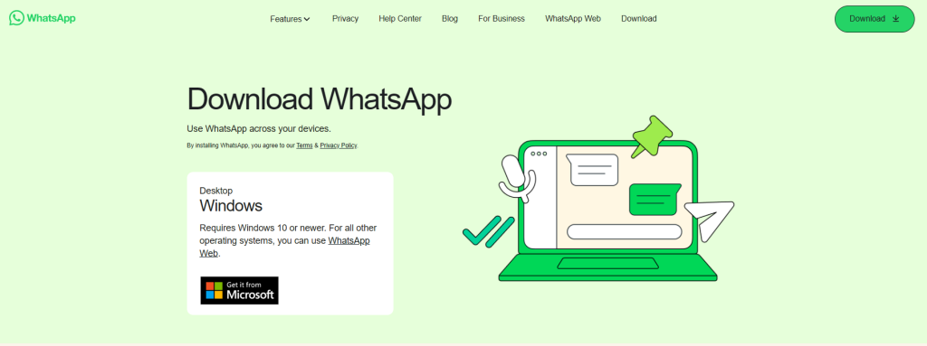 WhatsApp for Windows download