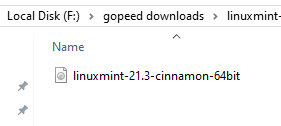 downloaded files using Gopeed