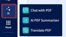 Use AI to summarize PDFs in Smallpdf 