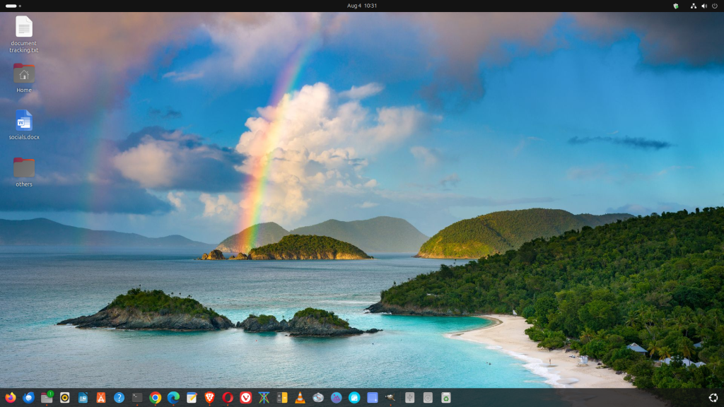 ubuntu desktop